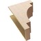 Ekena Millwork 11"W x 22"D x 33"H Classic Mediterranean Rough Cedar Woodgrain TimberThane Corbel, Primed Tan CORUR11X22X33MEDRCPR - alternate 4